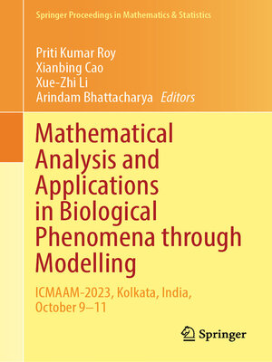 cover image of Mathematical Analysis and Applications in Biological Phenomena through Modelling
